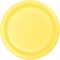 Touch Of Color 7" Mimosa Yellow Dessert Plates 240 PK 79102B - alternate 1